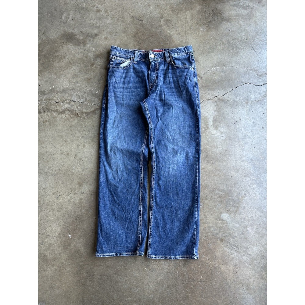 Rock & Roll Denim Double Barrel Straight Relaxed Jeans 34x29